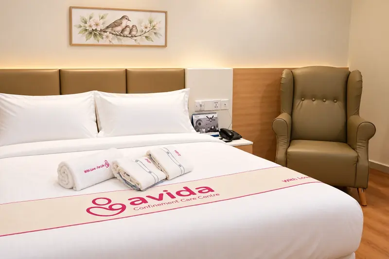 Standard room at Avida Confinement Care Centre
